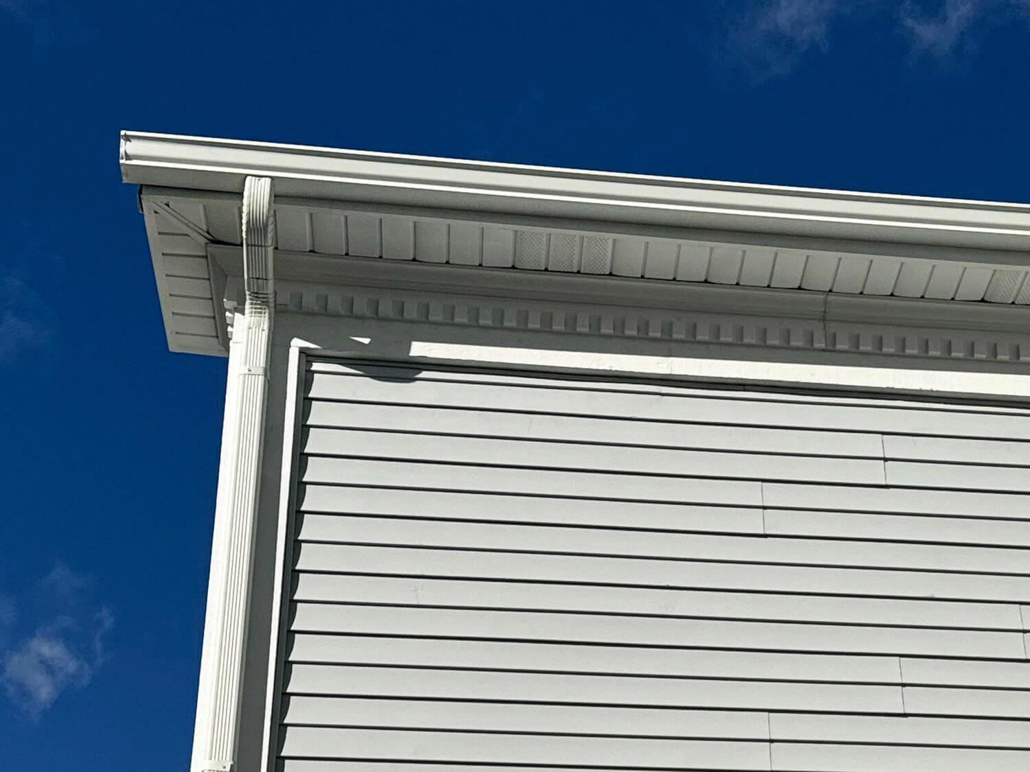 Repaired Siding