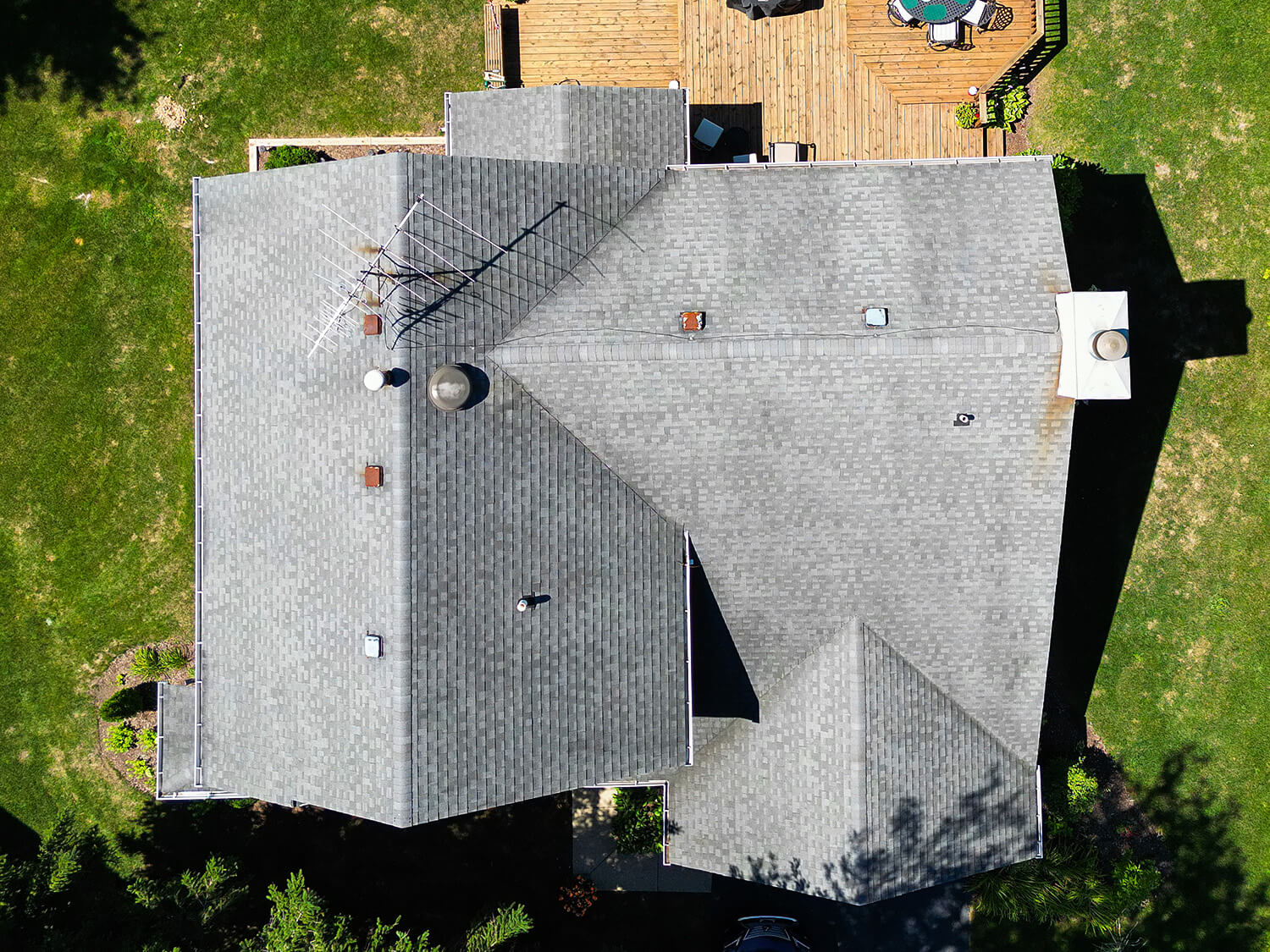 Before Roof Replacement in Hoffman Estates IL