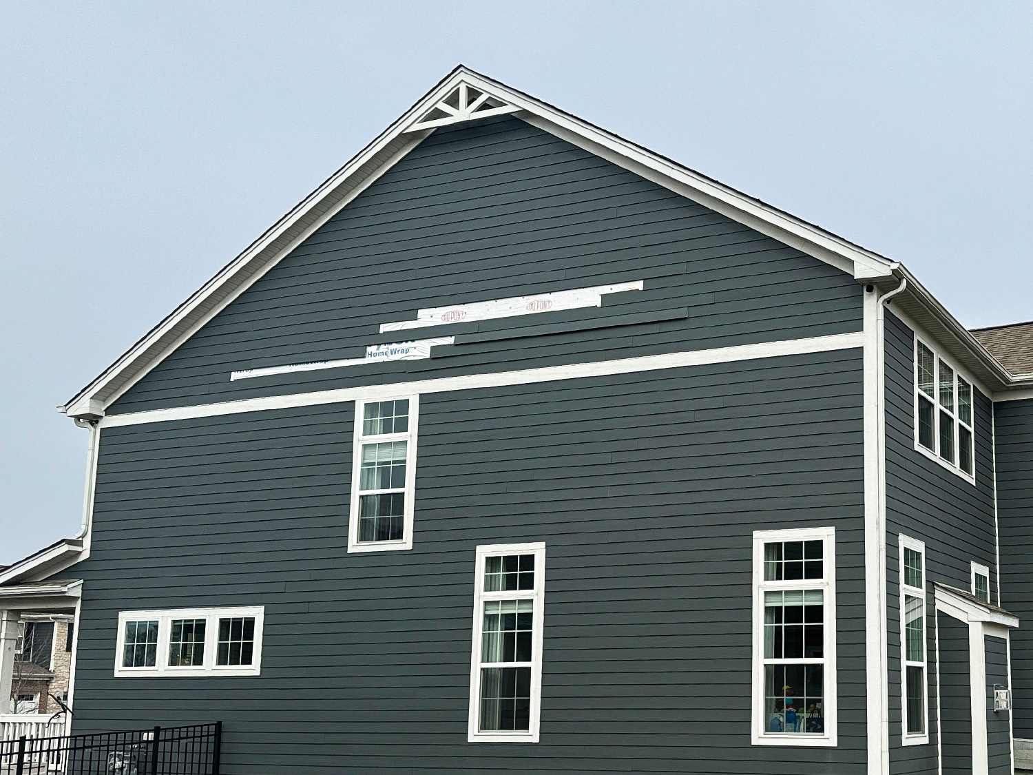 Before Siding Repair